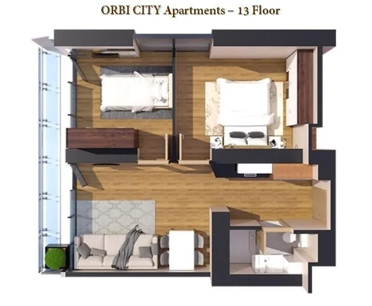 Orbi City Apartments - 13 Floor Batumi
